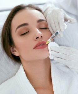 lip rejuvenation with dermal filler
