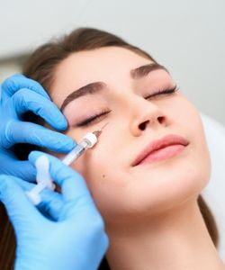 tear trough dermal filler treatment